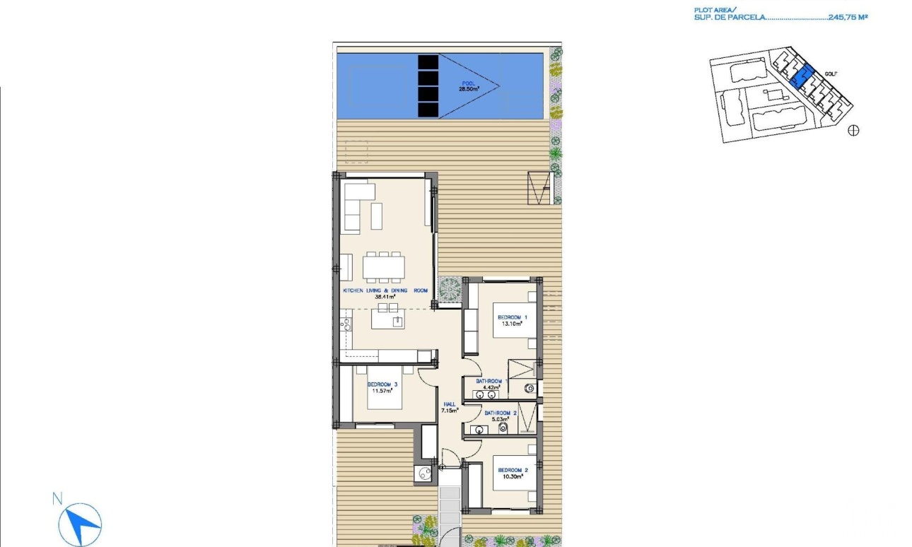 Nouvelle construction - Villa - Los Alcazares - Serena Golf