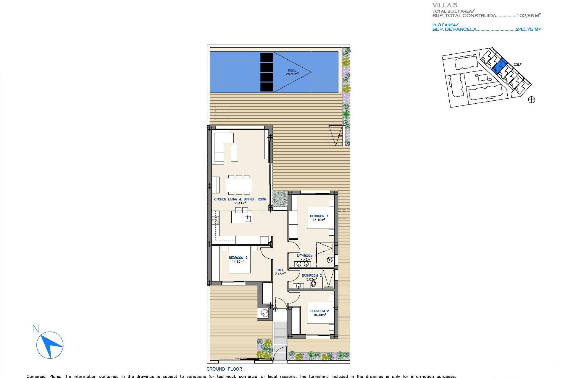 Nouvelle construction - Villa - Los Alcazares - Serena Golf