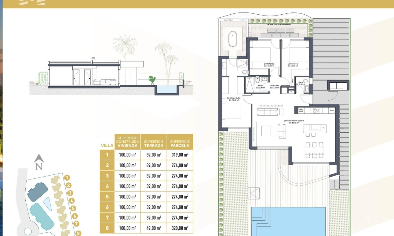 Nouvelle construction - Villa - Los Alcazares - Serena Golf