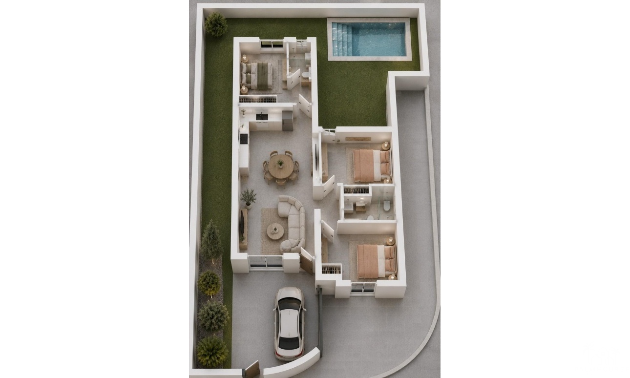 Nouvelle construction - Villa - Mazarron - Country Club