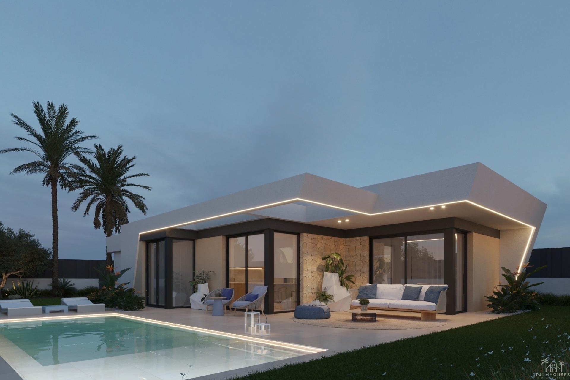 Nouvelle construction - Villa - Molina de Segura - Urb. La Quinta