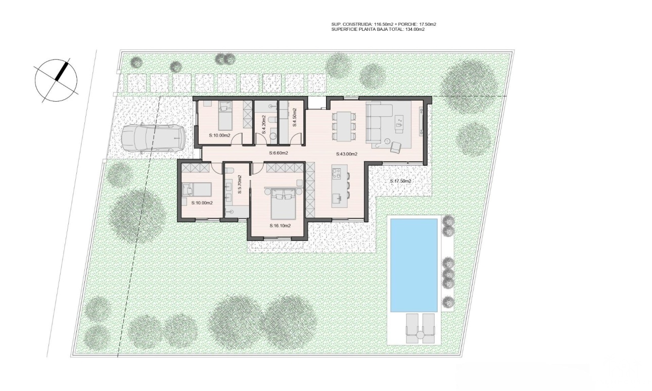 Nouvelle construction - Villa - Molina de Segura - Urb. La Quinta