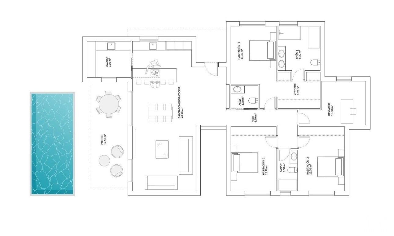 Nouvelle construction - Villa - Monforte del Cid - La Capitana