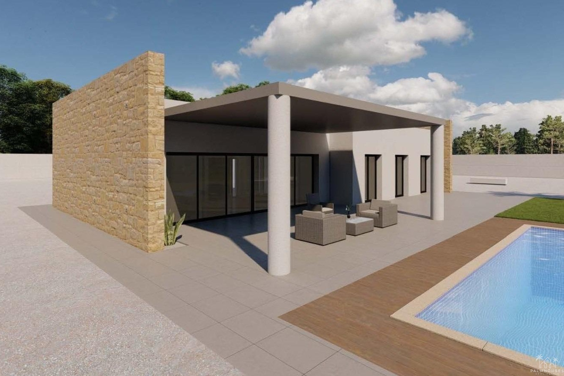 Nouvelle construction - Villa - Pinoso - Campo