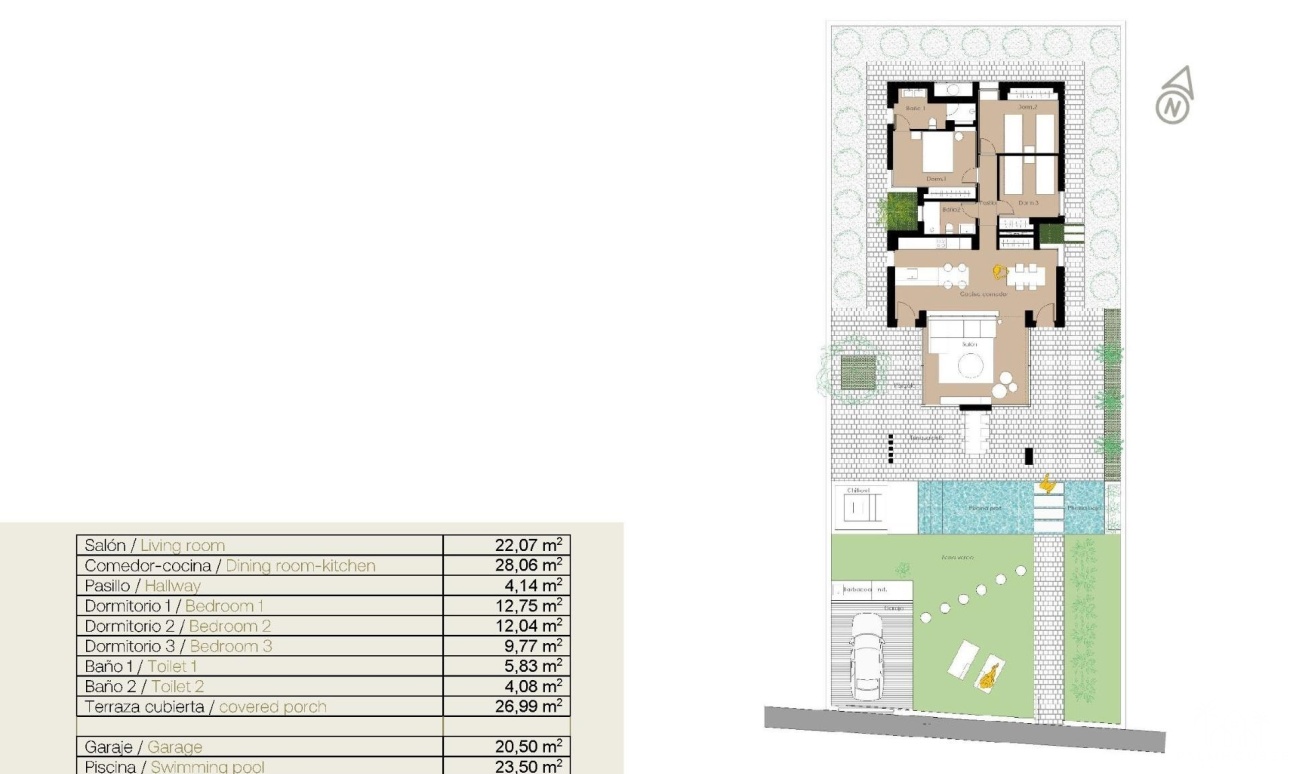 Nouvelle construction - Villa - San Fulgencio - El Oasis