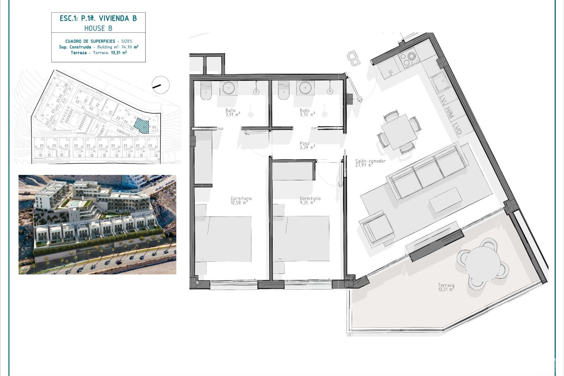 Nueva construcción  - Apartment - Aguilas - El Hornillo