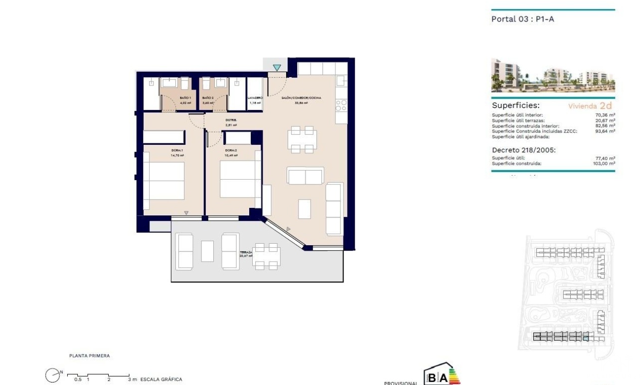 Nueva construcción  - Apartment - Almerimar - 
