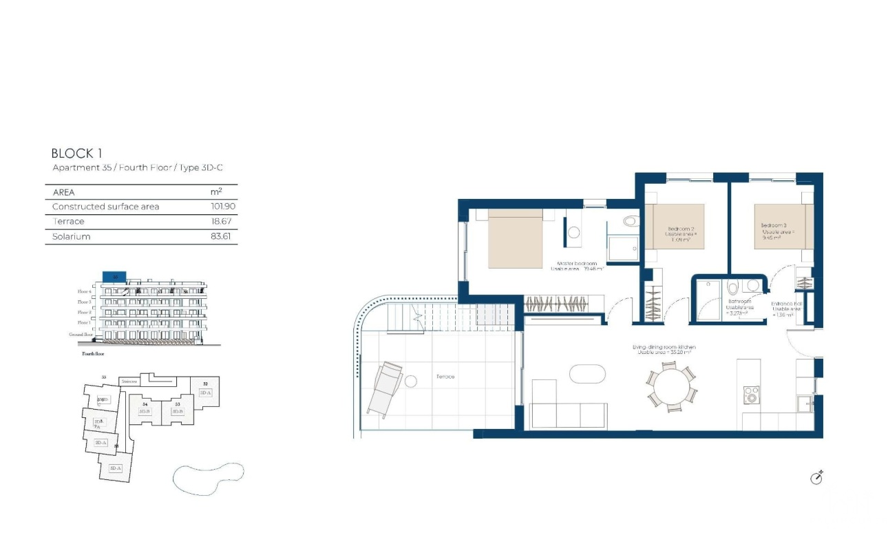 Nueva construcción  - Apartment - Baños y Mendigo - El Valle Golf