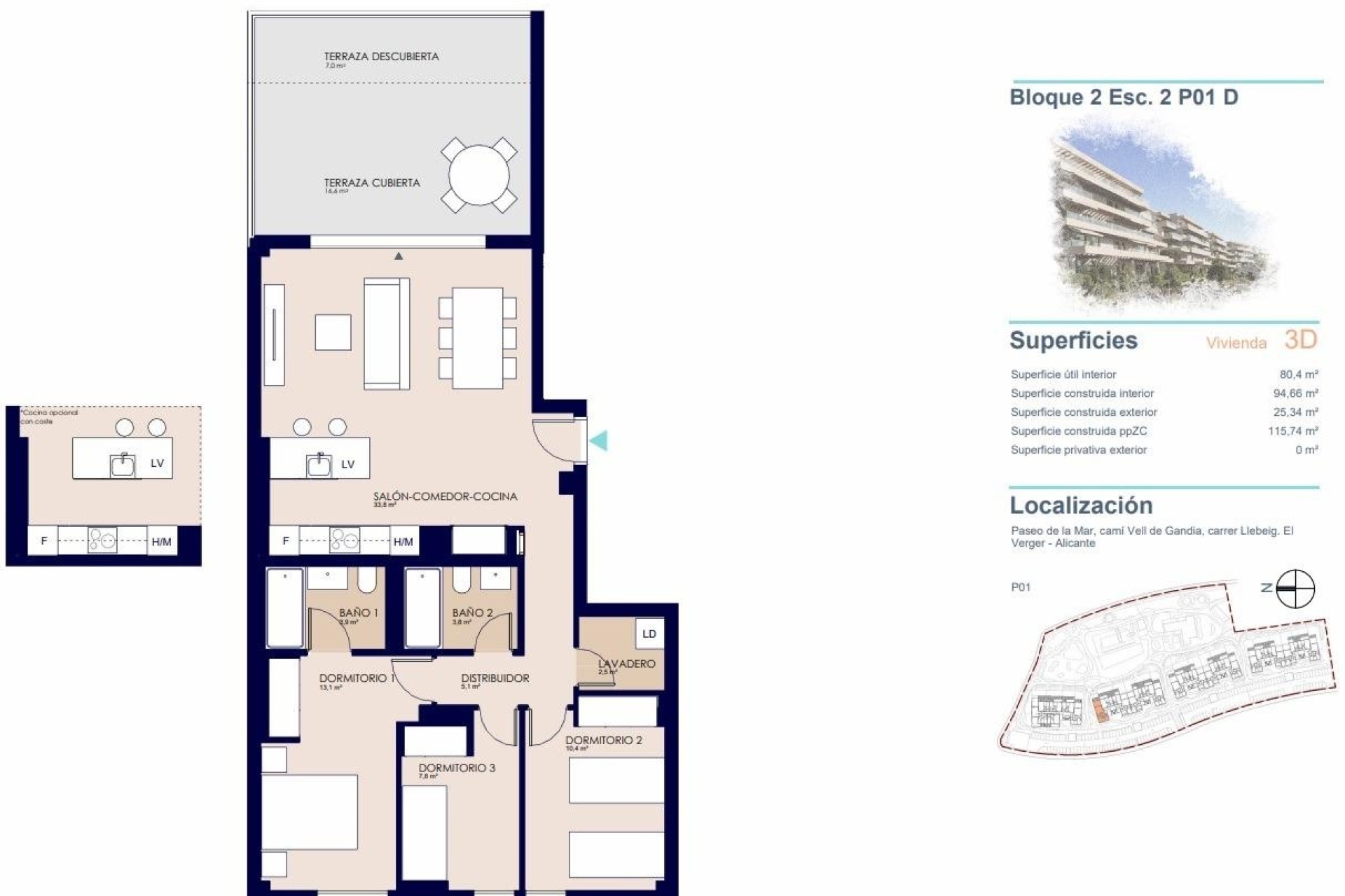 Nueva construcción  - Apartment - Denia - Playa de La Almadraba
