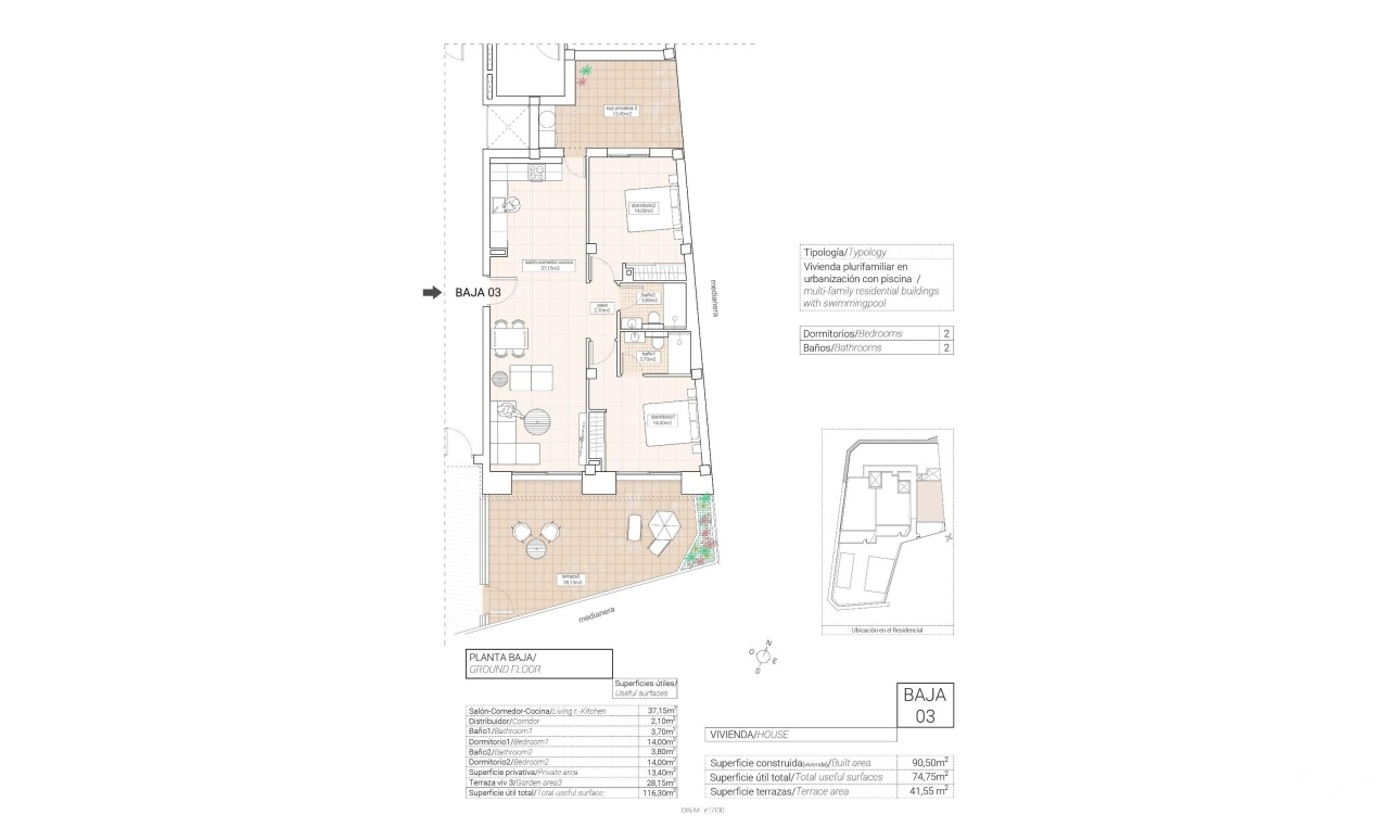 Nueva construcción  - Apartment - Hondón de las Nieves - Pueblo