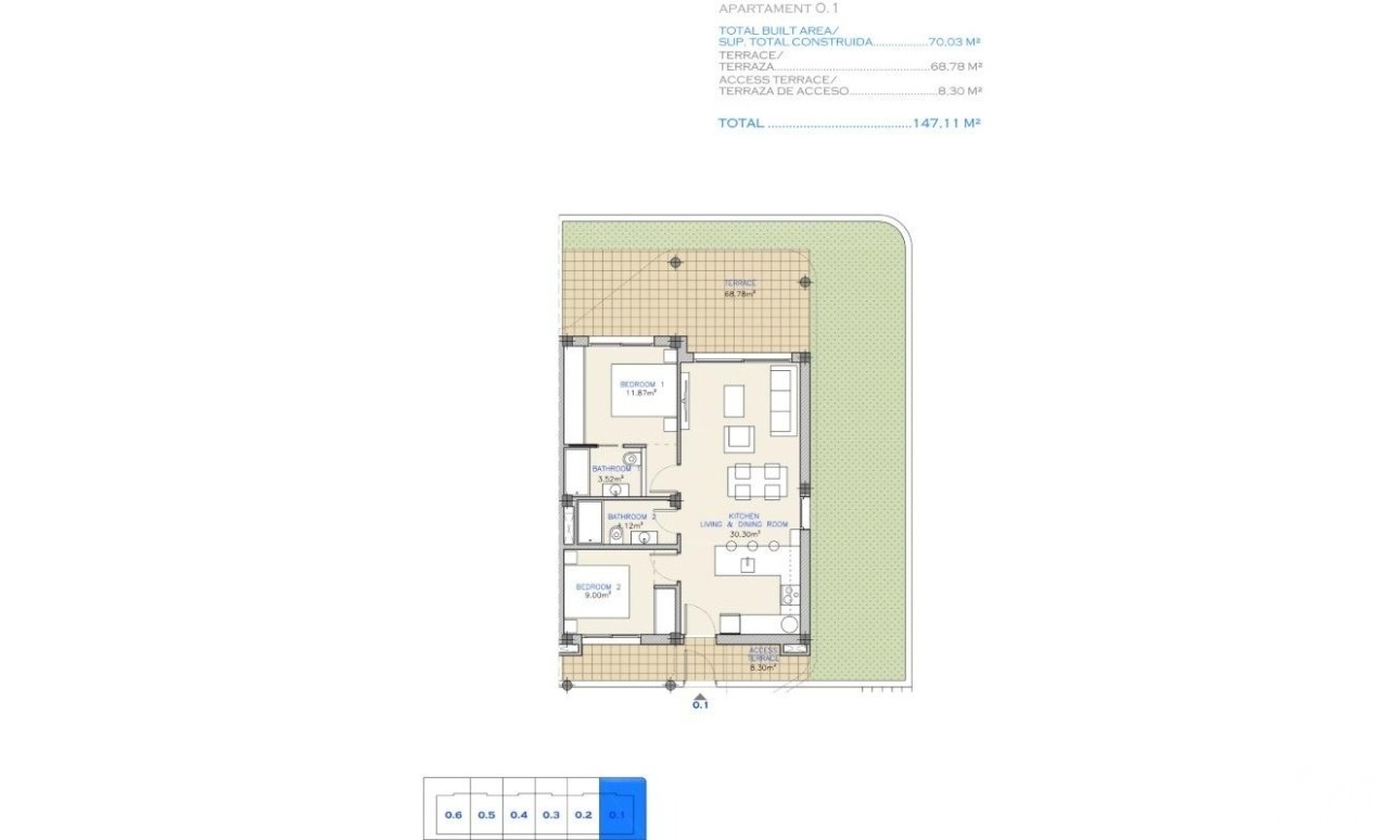 Nueva construcción  - Apartment - Los Alcazares - Serena Golf