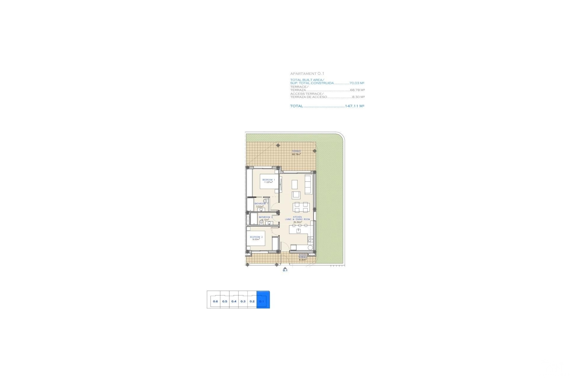 Nueva construcción  - Apartment - Los Alcazares - Serena Golf
