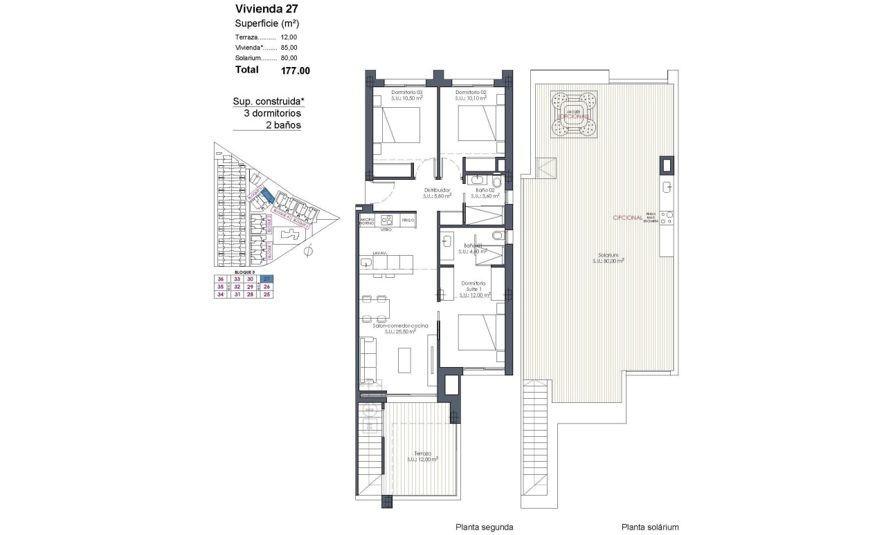 Nueva construcción  - Apartment - Los Alcazares - Serena Golf