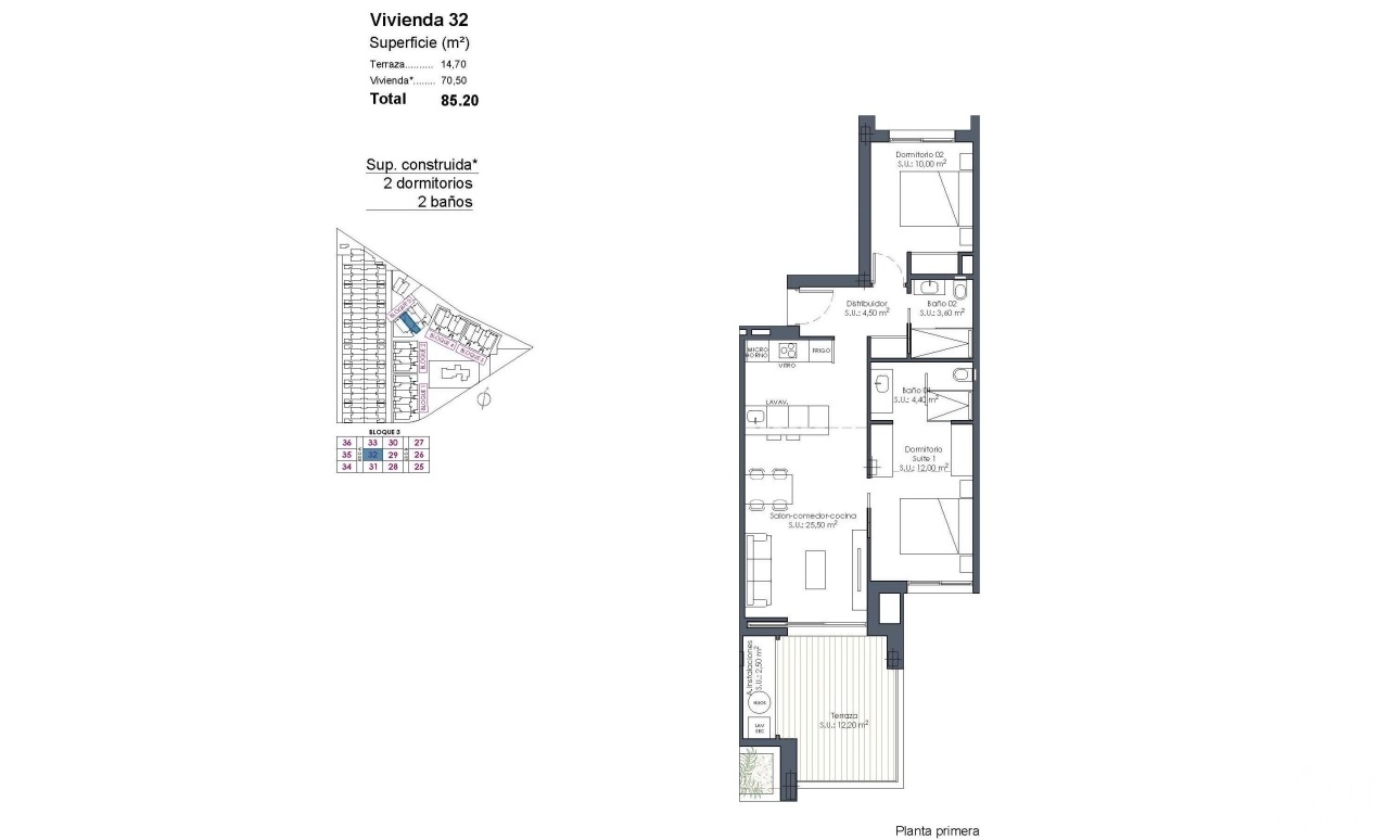 Nueva construcción  - Apartment - Los Alcazares - Serena Golf