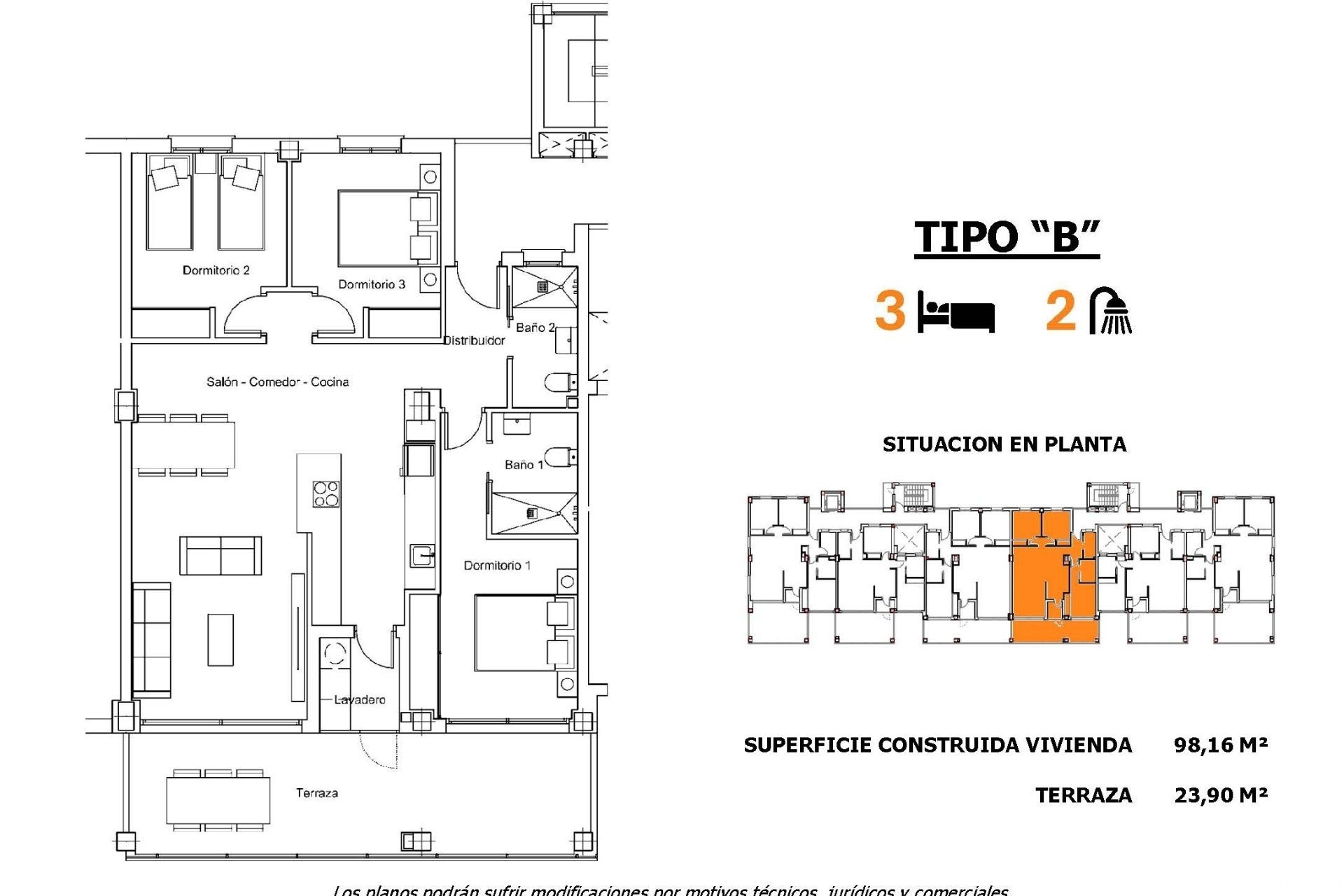Nueva construcción  - Apartment - San Miguel de Salinas - Pueblo