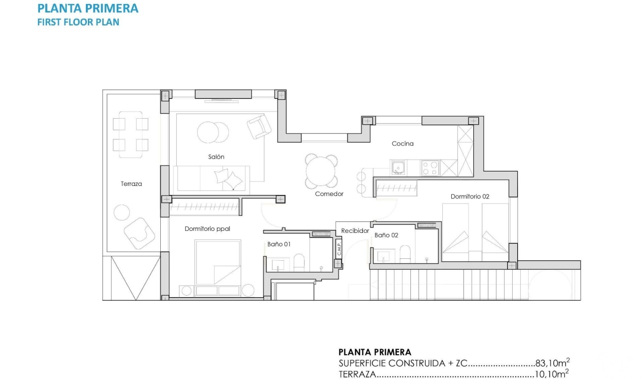 Nueva construcción  - Apartment - Torre Pacheco - Santa Rosalía