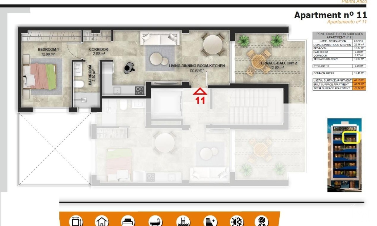 Nueva construcción  - Apartment - Torrevieja - Playa del Acequión