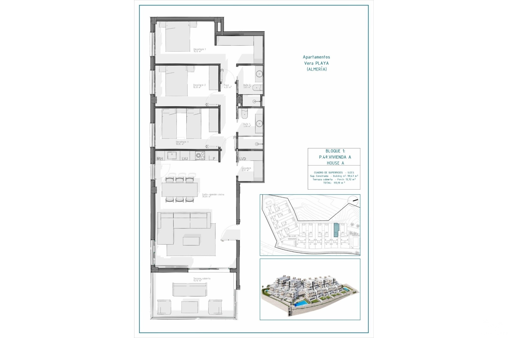 Nueva construcción  - Apartment - Vera - Pueblo Salinas
