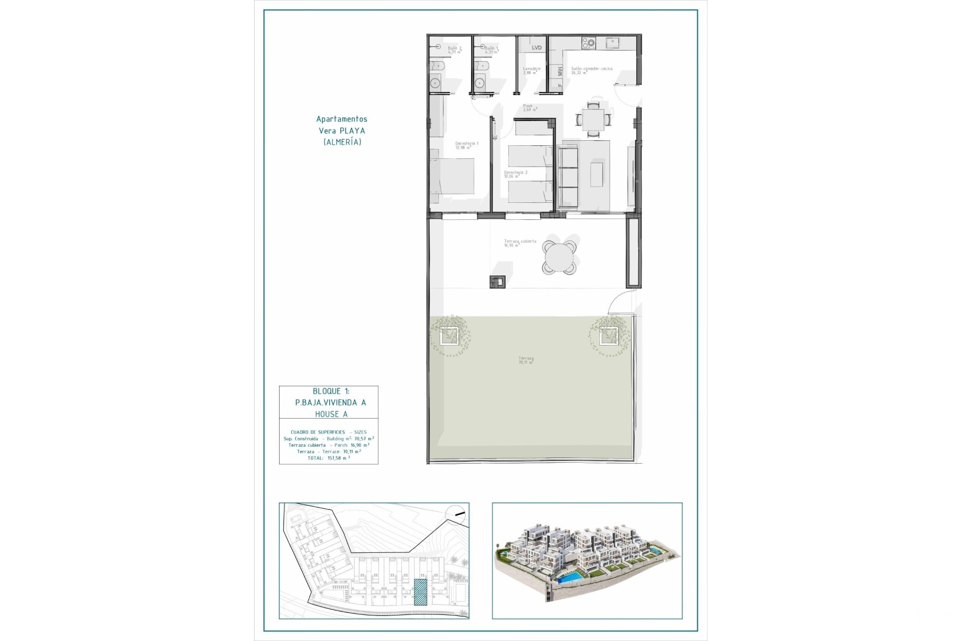 Nueva construcción  - Apartment - Vera - Pueblo Salinas