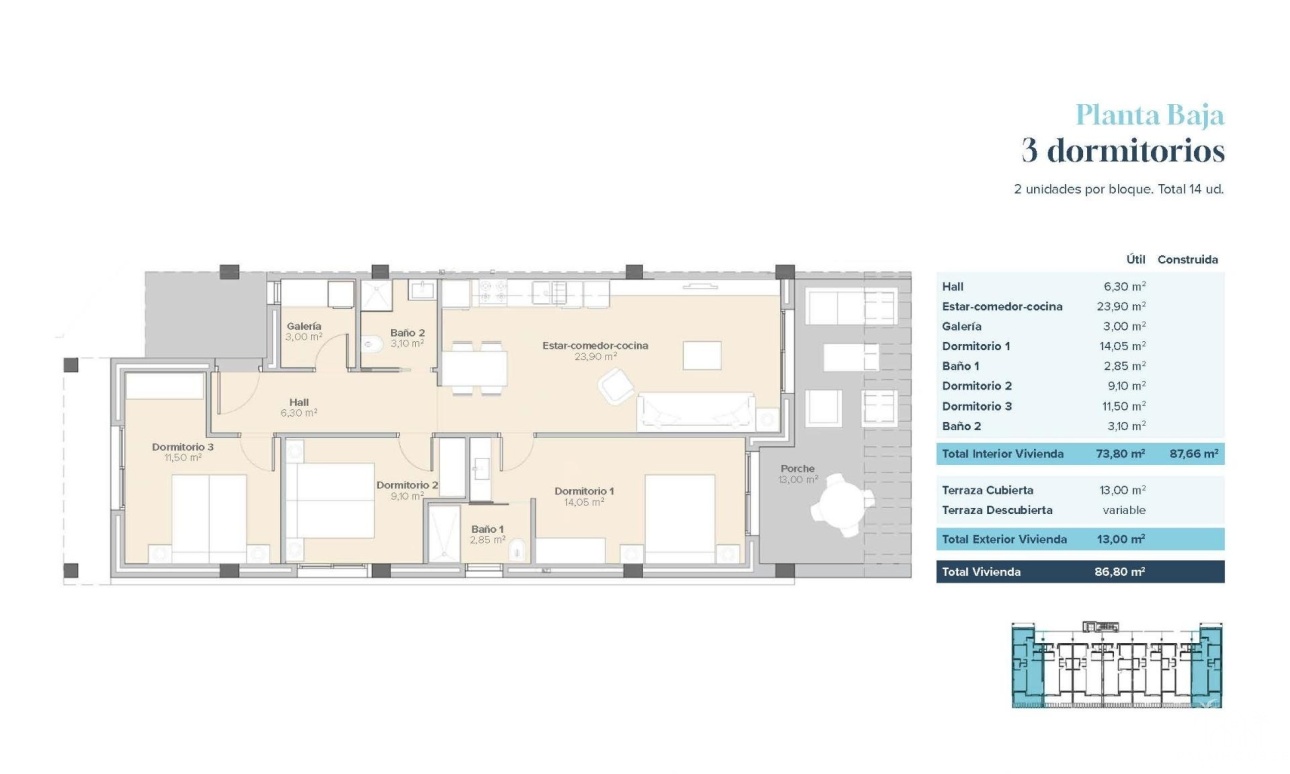 Nueva construcción  - Apartment - Vera - Vera Playa