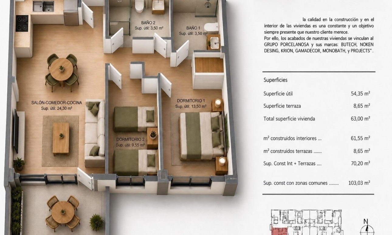 Nueva construcción  - Apartment - Villajoyosa - Cala de Finestrat