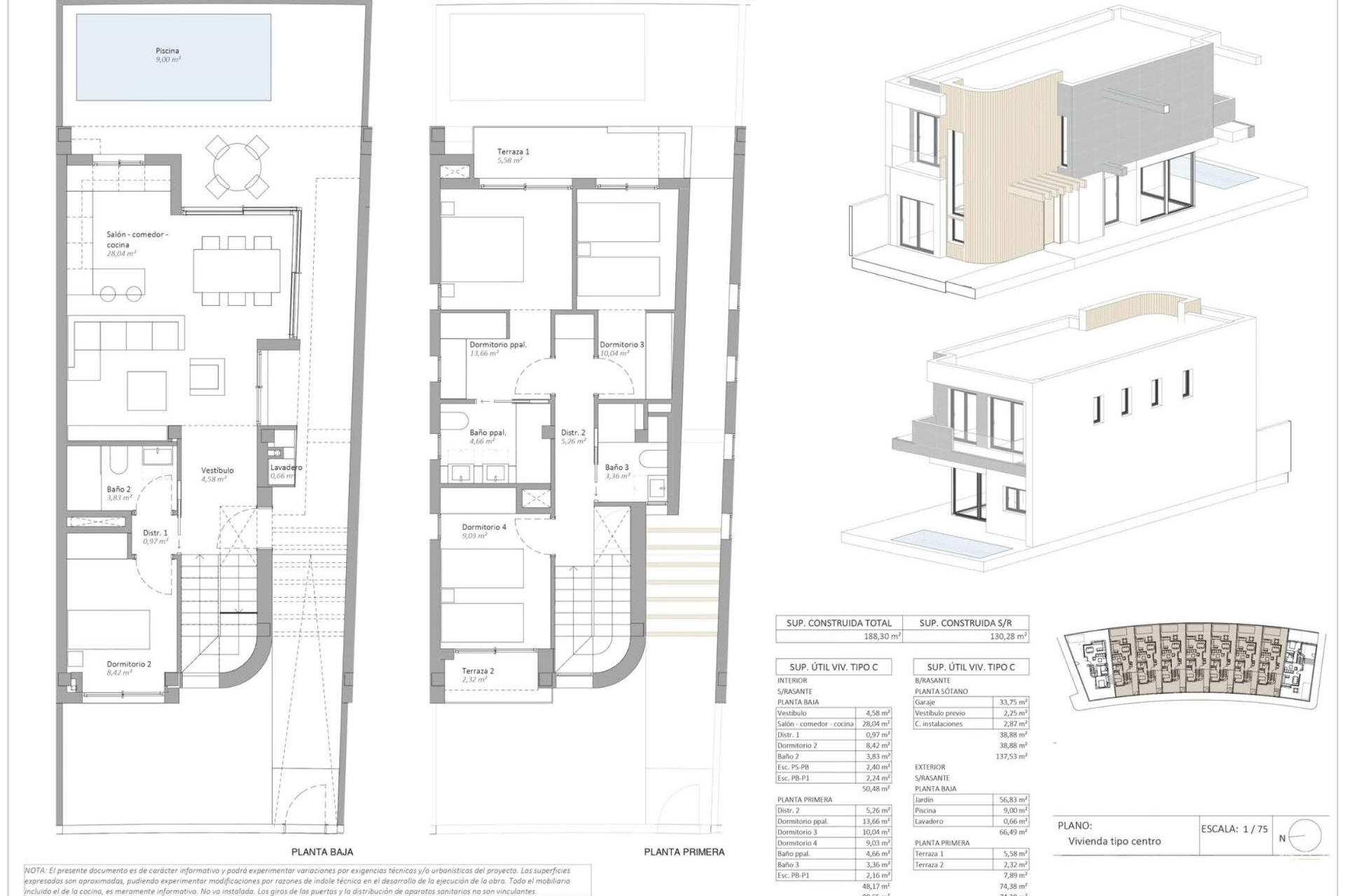 Nueva construcción  - Villa - Aguilas - Los Jardines