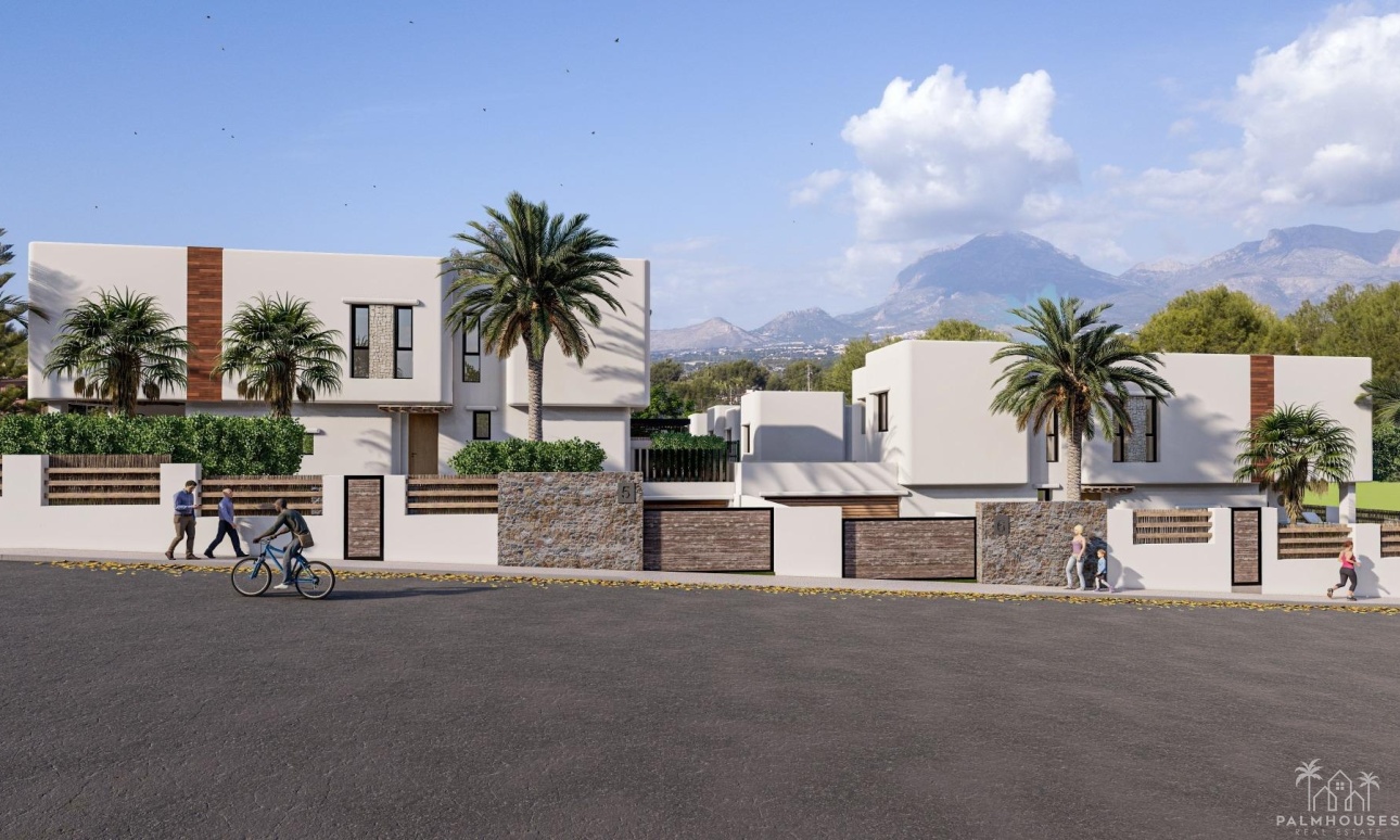 Nueva construcción  - Villa - Alfaz del Pi - El Albir