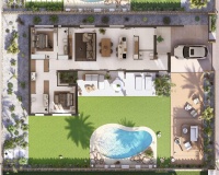 Nueva construcción  - Villa - Baños y Mendigo - Altaona Golf