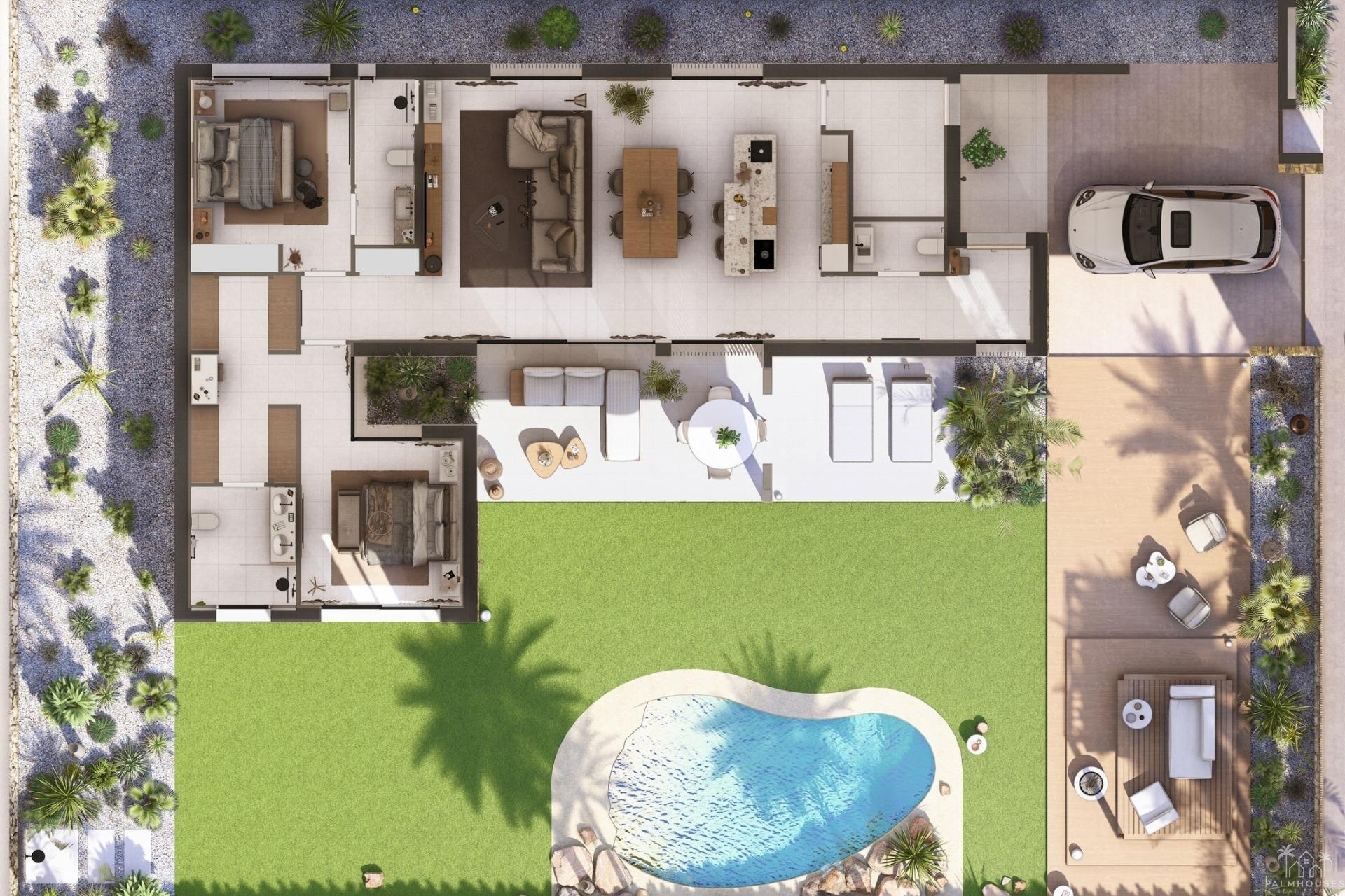 Nueva construcción  - Villa - Baños y Mendigo - Altaona Golf