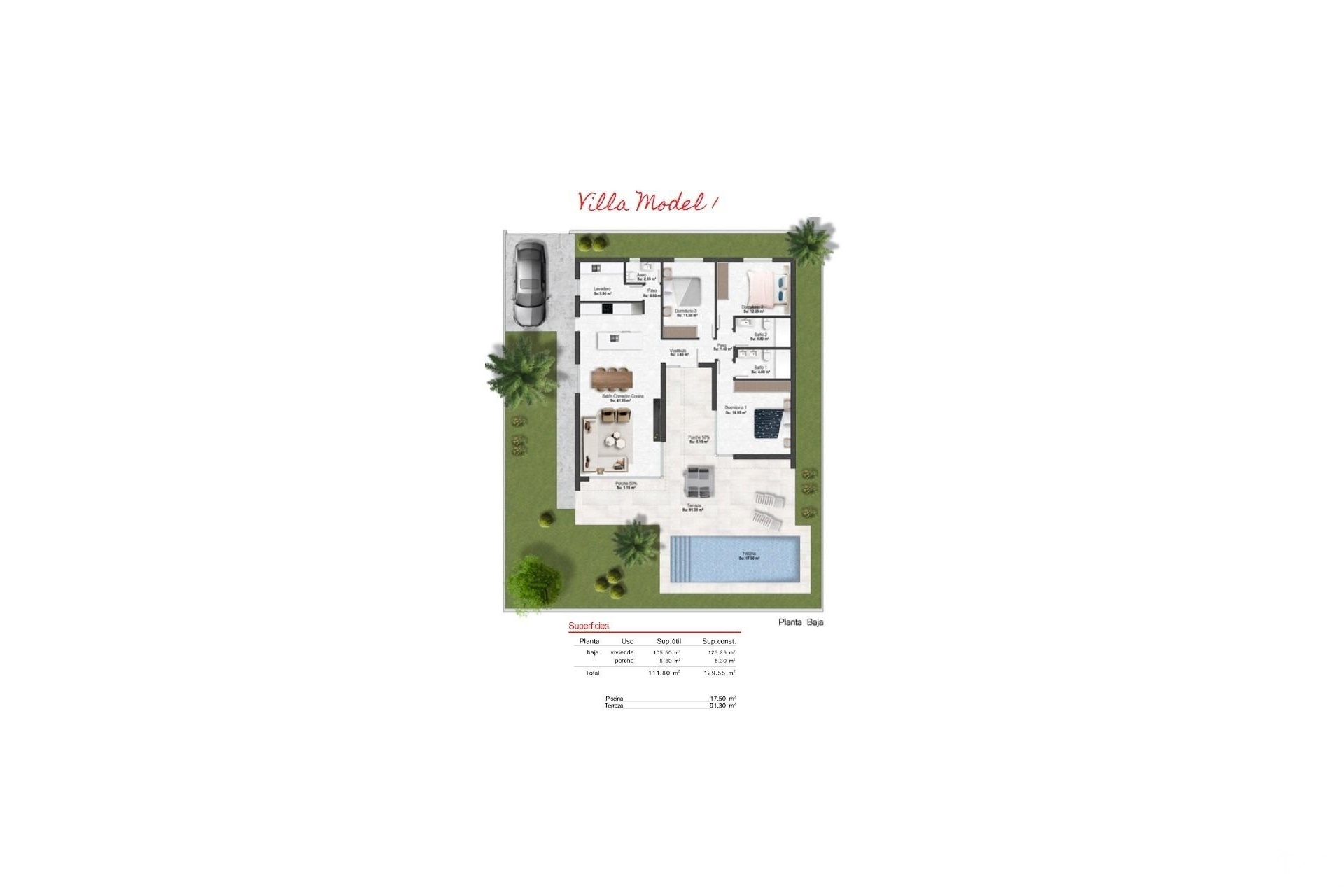 Nueva construcción  - Villa - Baños y Mendigo - Altaona Golf