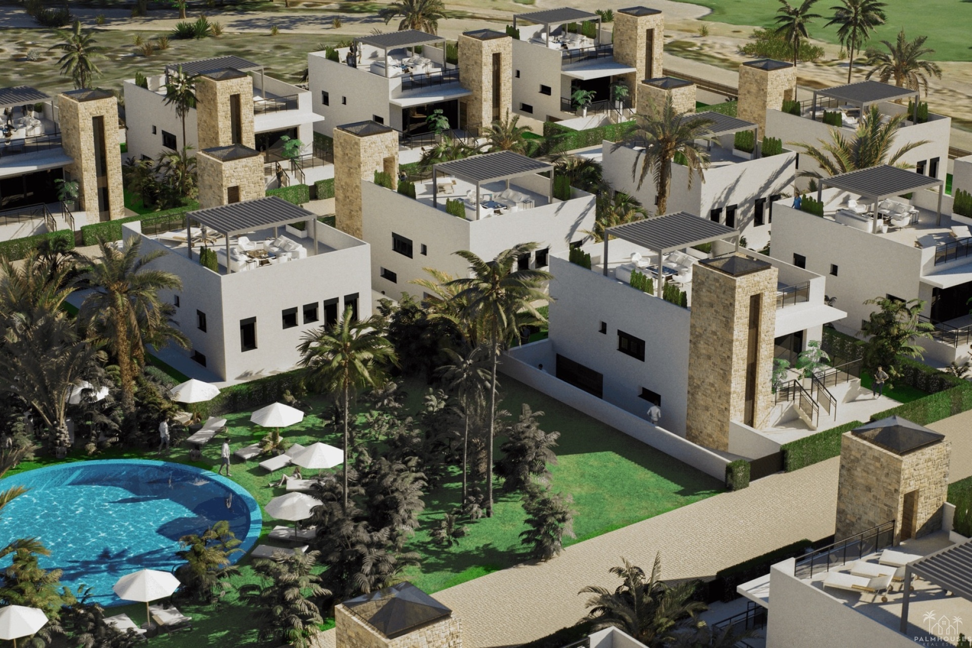 Nueva construcción  - Villa - Camposol Golf