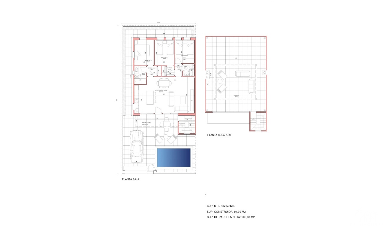 Nueva construcción  - Villa - Fuente Álamo - La Pinilla