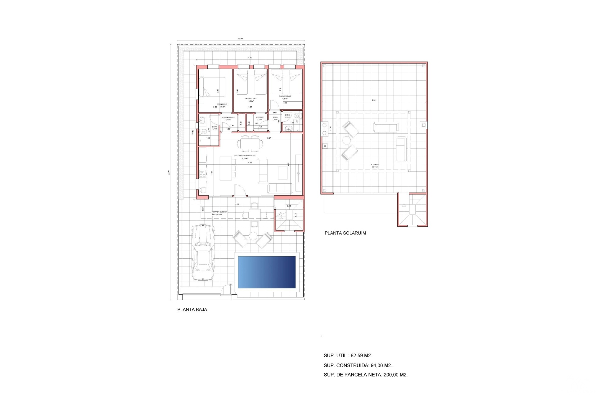 Nueva construcción  - Villa - Fuente Álamo - La Pinilla