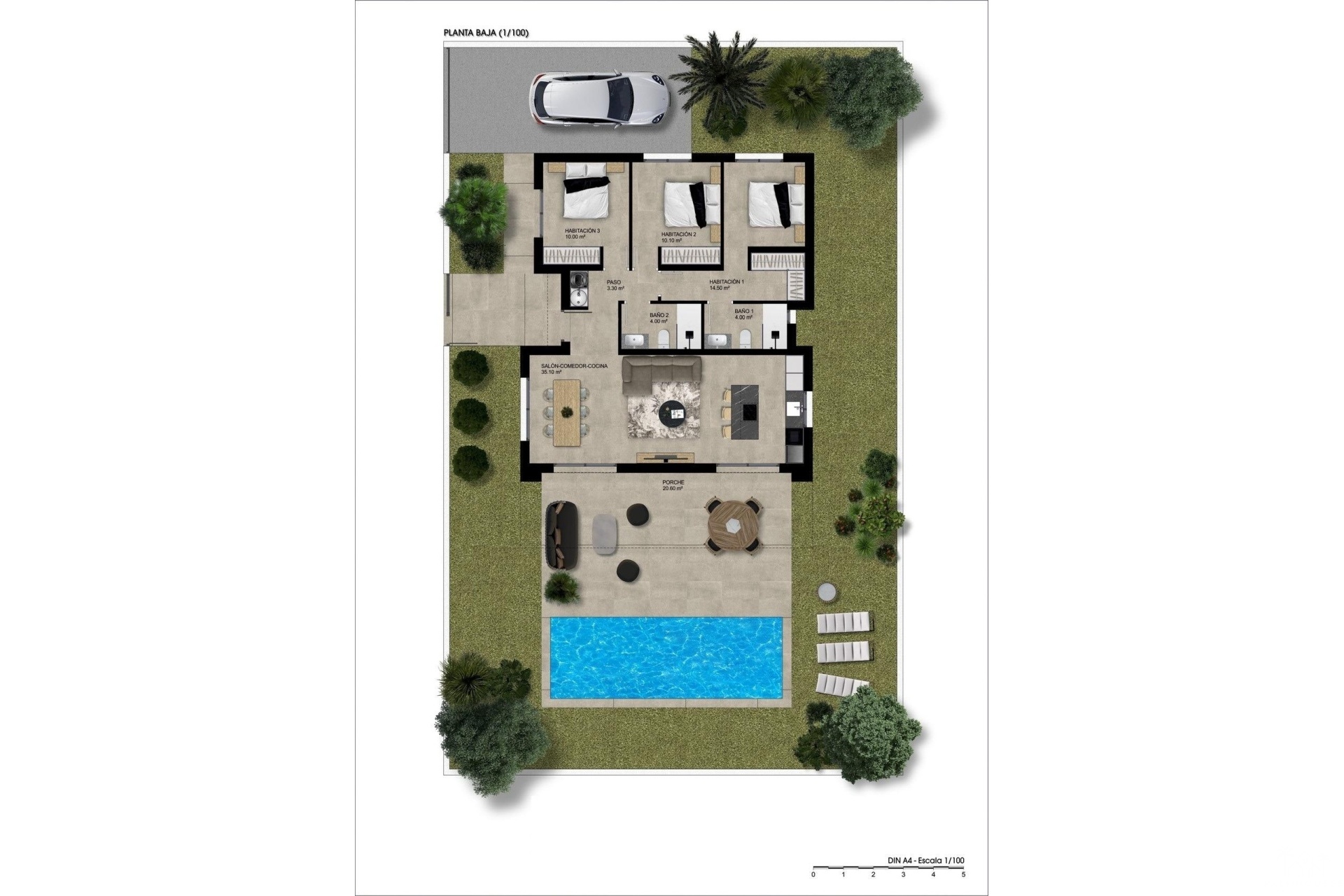 Nueva construcción  - Villa - Hondón de las Nieves - Urbaniz La Montañosa