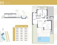 Nueva construcción  - Villa - Los Alcazares - Serena Golf