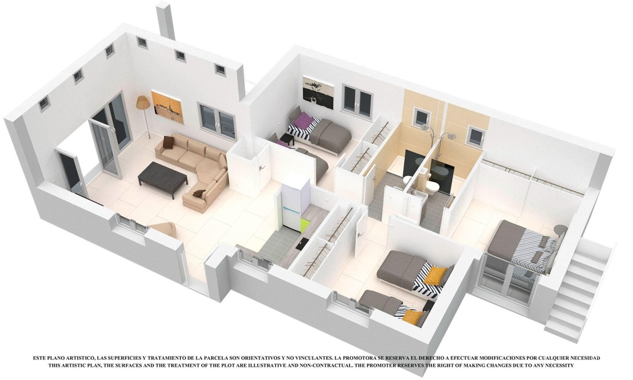 Nueva construcción  - Villa - Los Alcazares - Serena Golf
