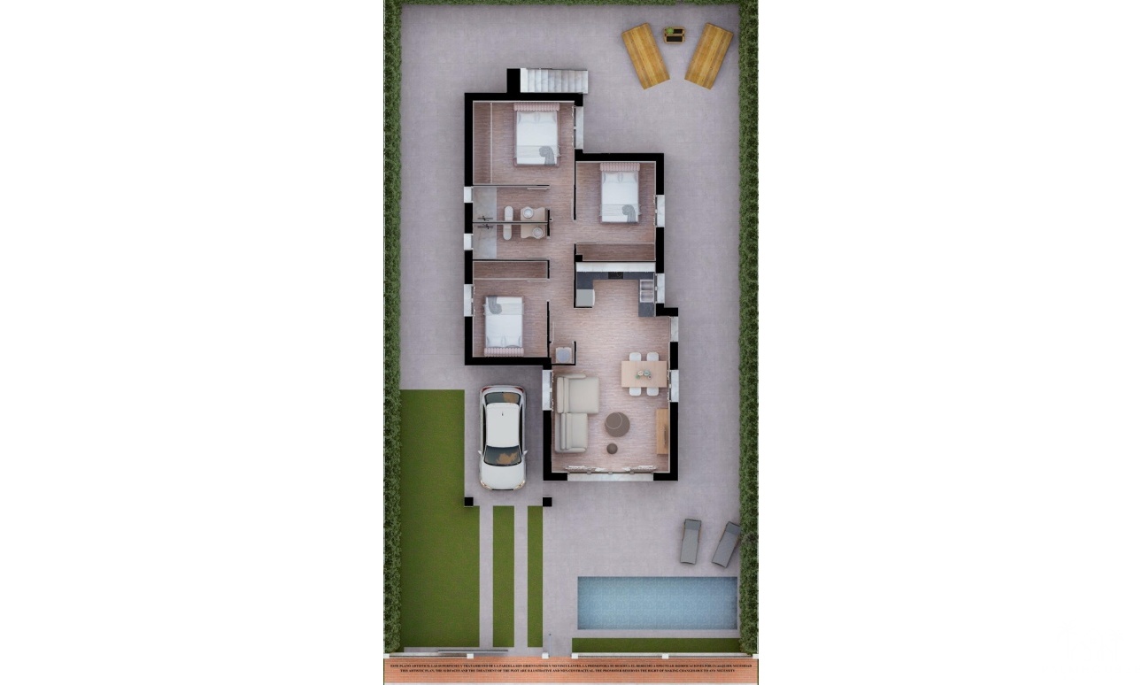 Nueva construcción  - Villa - Los Alcazares - Serena Golf