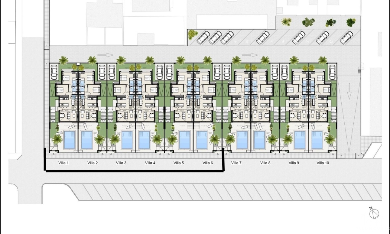Nueva construcción  - Villa - Mar de Cristal - 
