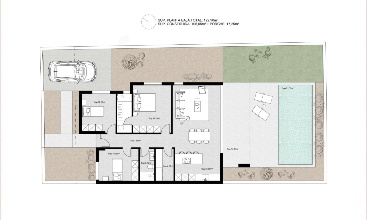 Nueva construcción  - Villa - Molina de Segura - Urb. La Quinta