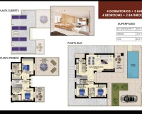 Nueva construcción  - Villa - Orihuela - Vistabella Golf