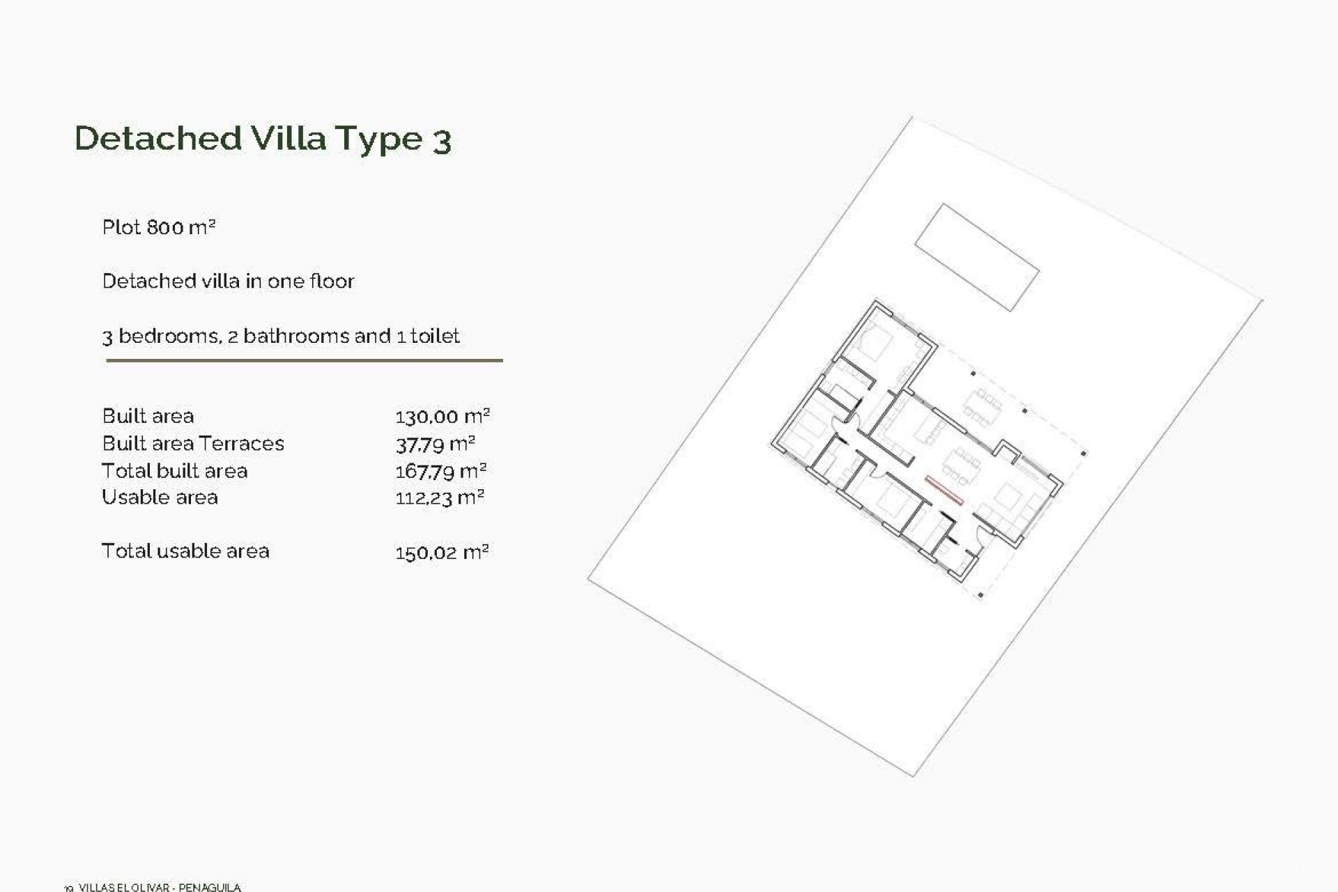 Nueva construcción  - Villa - Penaguila - El Olivar