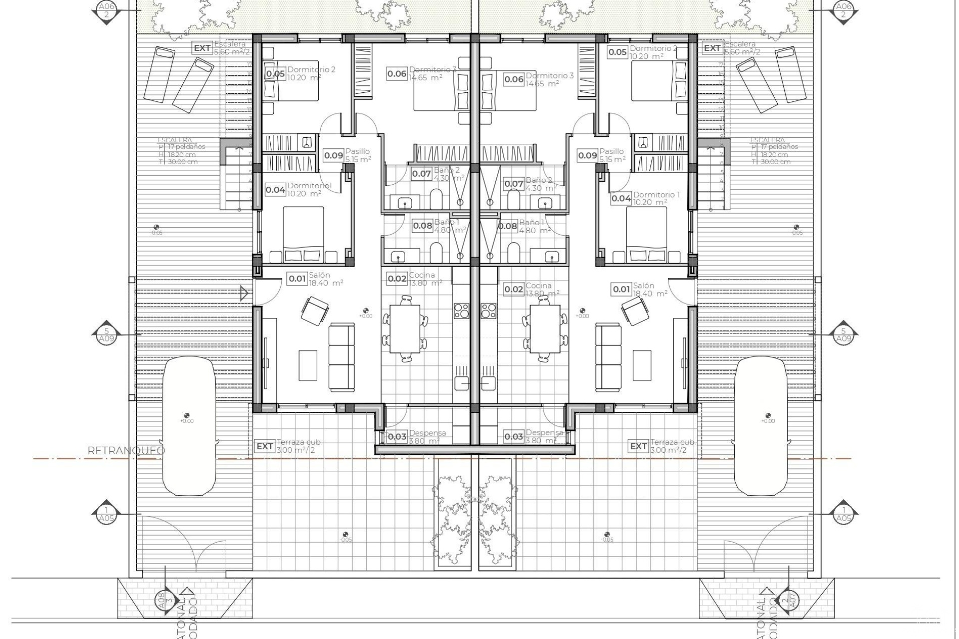 Nueva construcción  - Villa - Puerto de Mazarron - Caleñares