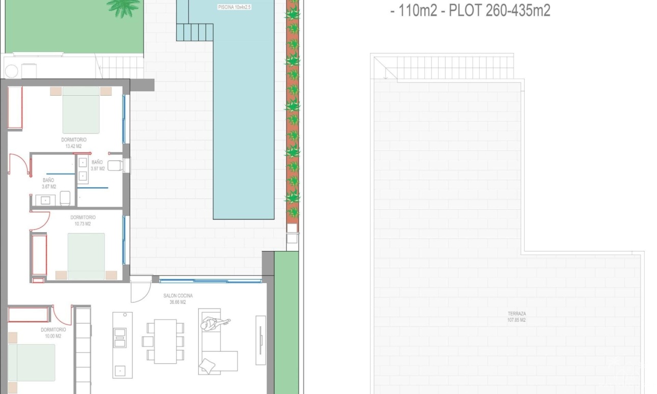 Nueva construcción  - Villa - San Javier - Parque del doce