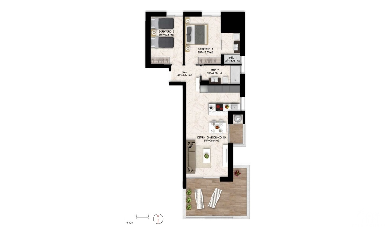 Resale - Apartments - Orihuela - Inland