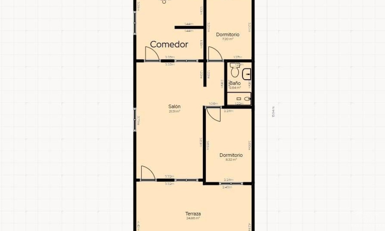 Revente - Apartment - San Pedro del Pinatar - El Mojón-las Salinas