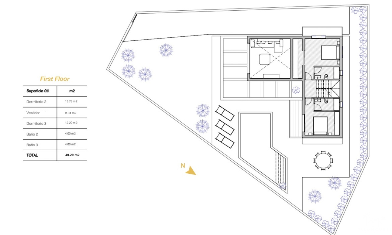 Revente - Villa - Ciudad Quesada - center