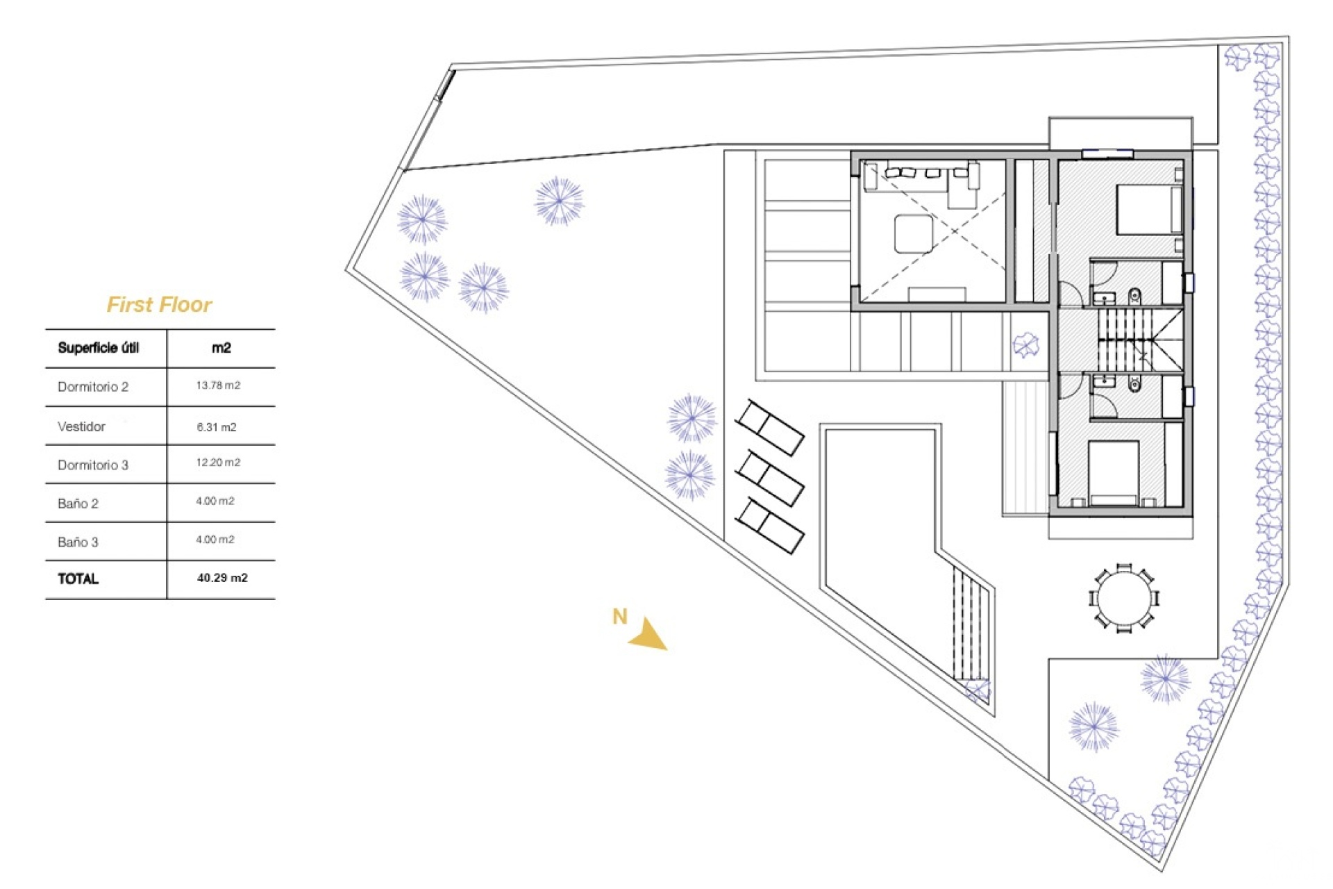 Revente - Villa - Ciudad Quesada - center