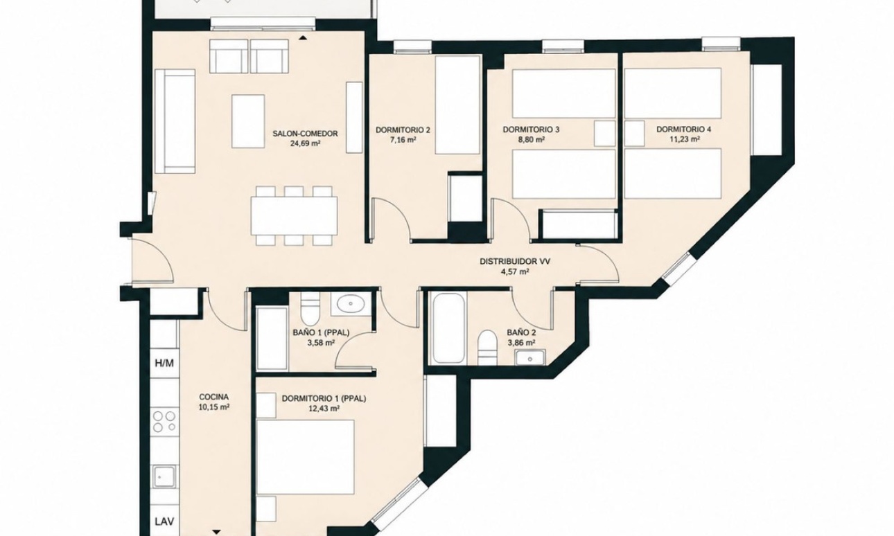 Venta - Apartment - Denia - Denia Centro