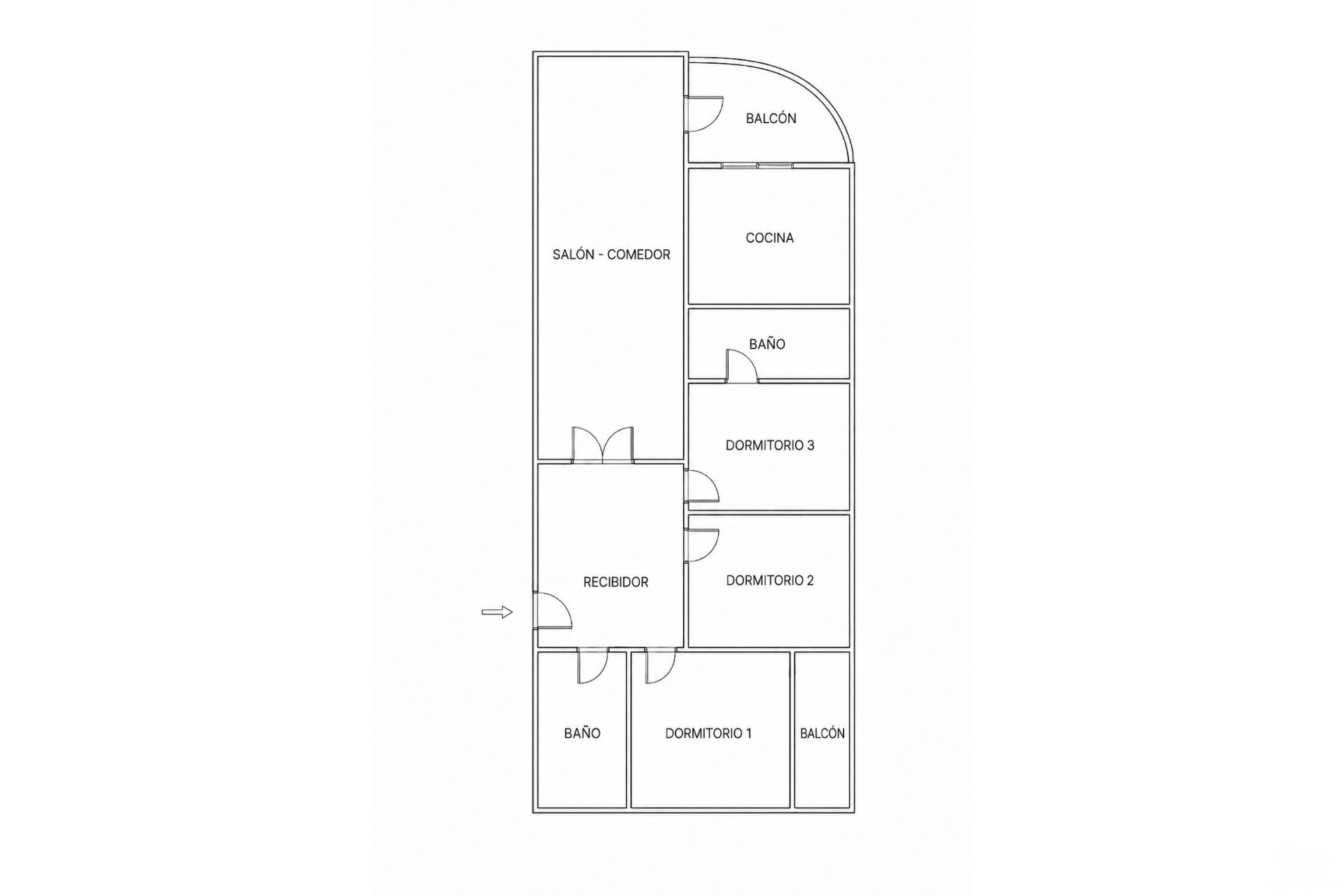 Venta - Apartment - Torrevieja - Antonio Machado