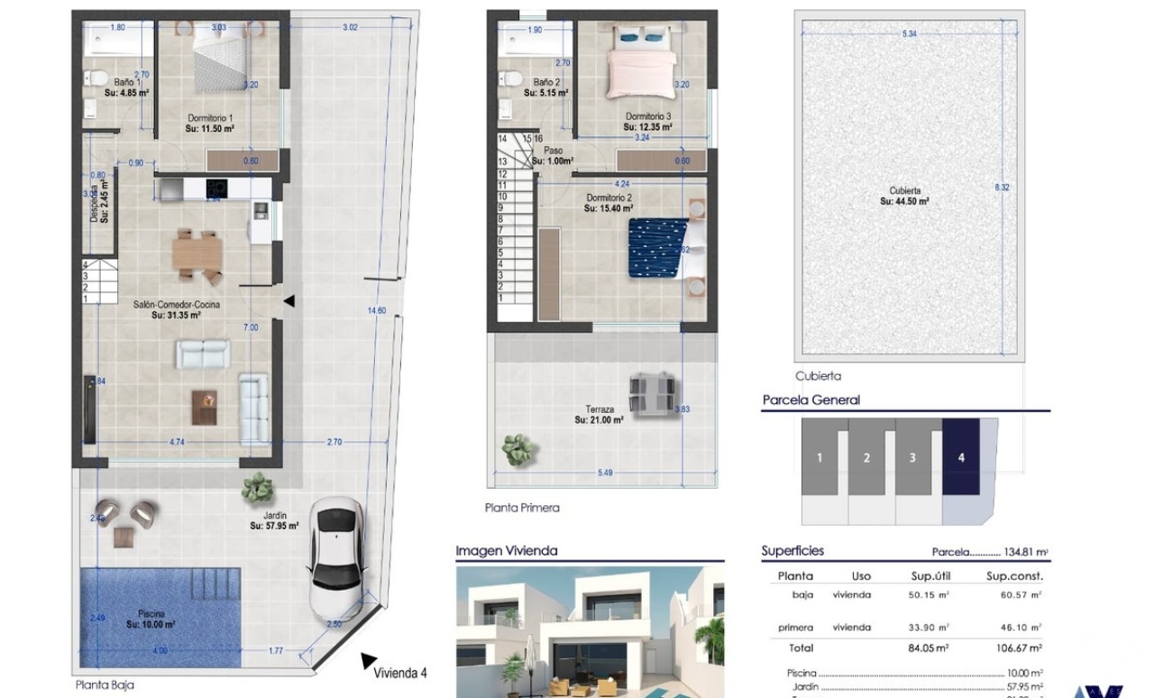 Venta - Villa - San Pedro del Pinatar - San Pedro del Pinatar Centro
